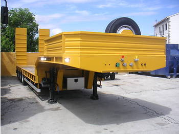  Lowbed semi-trailer Galtrailer PM3 3axles - عربة مسطحة منخفضة نصف مقطورة