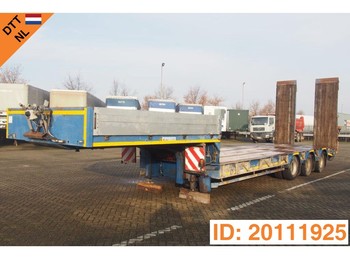 عربة مسطحة منخفضة نصف مقطورة Robuste Kaiser Low bed trailer