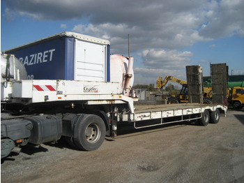 VEREM Tech engine trailer - عربة مسطحة منخفضة نصف مقطورة