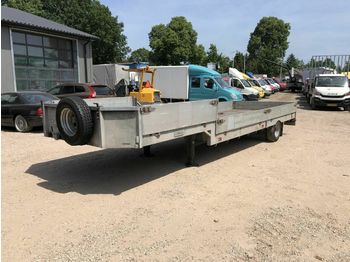 Veldhuizen low loader for minisattelzug  - عربة مسطحة منخفضة نصف مقطورة