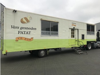Netam-Fruehauf Mobiel Cafetaria/ Food Truck (B/E rijbewijs) - نصف مقطورة