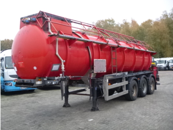 Clayton Chemical ACID tank steel 23.7 m3 / 1 comp - نصف مقطورة صهريج