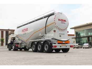 NOVA NEW CEMENT TANKER TRAILER WITH DIESEL COMPRESSOR 2023 - نصف مقطورة صهريج