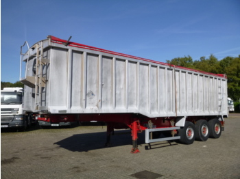 Wilcox Tipper trailer alu 49 m3 + tarpaulin - قلابة نصف مقطورة