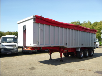 Wilcox Tipper trailer alu 54 m3 + tarpaulin - قلابة نصف مقطورة