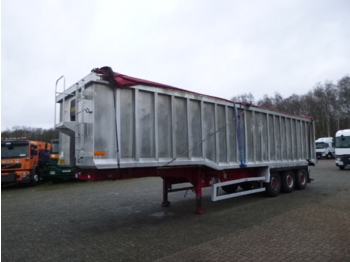 Wilcox Tipper trailer alu 55 m3 + tarpaulin - قلابة نصف مقطورة