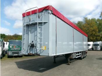 Kraker Walking floor trailer alu 90 m3 CF-200 - أرضية المشي نصف مقطورة
