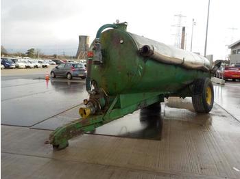 المقطورة الزراعية Single Axle Drawbar Slurry Tanker, PTO Driven Pump: صور 1