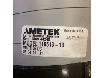 Vacuum motor for Nilfisk BR 850 - قطع الغيار