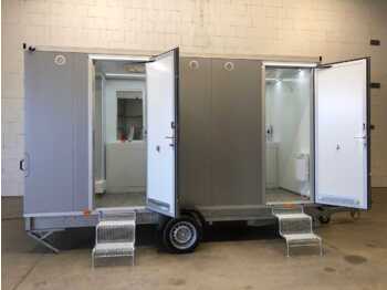 البيت الحاوية ROSEMEIER VE Badanhänger + separates WC Toilettenanhänger