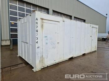 حاوية شحن 20' x 9' Welfare Unit, Kitchen, Drying Room, Toilet, 2015 Harrington WAC90H 9KvA Diesel Generator, Kubota Engine (Keys in Office): صور 1
