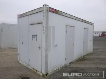  Containex 20FT Welfare Container (Key in Office) - حاوية شحن