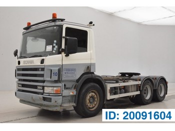 شاحنة جرار Scania P114.380 - 6x4 - tractor/mixer double use