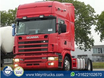 شاحنة جرار Scania R124.420 tl manual retarder