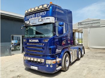 شاحنة جرار Scania R480 6x2 tractor unit - tipp. hydr. - steering axle + lift