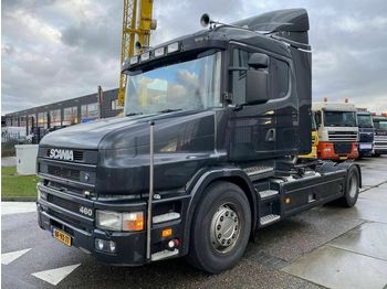 شاحنة جرار Scania T144L 460 V8 4X2 MANUAL + RETARDER + KIEPHYDRAUL