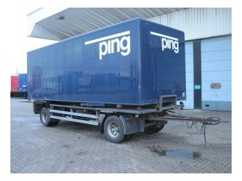 GS Meppel ALU GESLOTEN 2-AS - بصندوق مغلق مقطورة