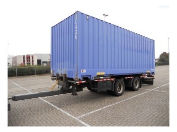 GS Meppel BDF met bak! incl. Container - شاحنات الحاويات / جسم علوي قابل للتغيير مقطورة