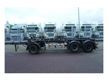 Groenewegen 20ft container trailer 20 CCA-9-18 - شاحنات الحاويات / جسم علوي قابل للتغيير مقطورة