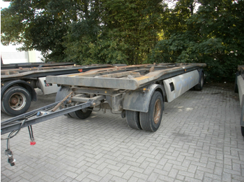 JUNG Fahrzeugbau 2-achs Kombianhänger / TKA 18 HV - شاحنات الحاويات / جسم علوي قابل للتغيير مقطورة