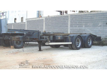 LECI TRAILER 2 ZS container chassis trailer - شاحنات الحاويات / جسم علوي قابل للتغيير مقطورة