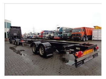 Montenegro CONTAINER CHASSIS 2-AS - شاحنات الحاويات / جسم علوي قابل للتغيير مقطورة