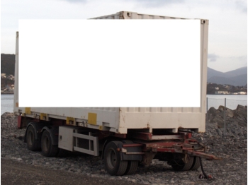 Trailerbygg Containerhenger - شاحنات الحاويات / جسم علوي قابل للتغيير مقطورة