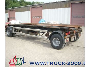 HUEFFERMANN Kombianhänger für Mulden und Container - مقطورات مسطحة