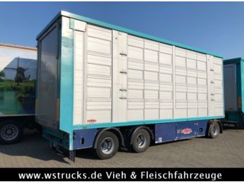 Finkl 4  Stock Lift Waage Hubdach  Vollalu Typ 2  - شاحنة نقل المواشي مقطورة