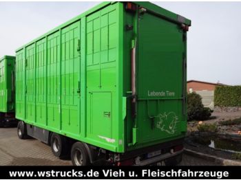 KABA 3 Stock Lüfter   Vollalu  - شاحنة نقل المواشي مقطورة