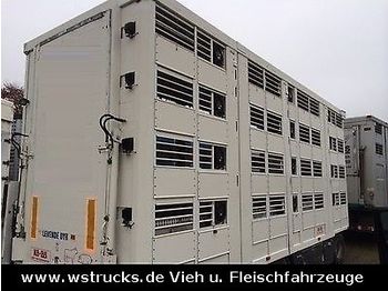 KABA 4 Stock Vollausstattung 7,70m  - شاحنة نقل المواشي مقطورة