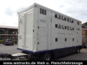Menke 3 Stock Ausahrbares Dach Vollalu Typ 2  - شاحنة نقل المواشي مقطورة
