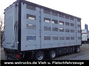 Menke 4 Stock Vollausstattung 7,70m  - شاحنة نقل المواشي مقطورة