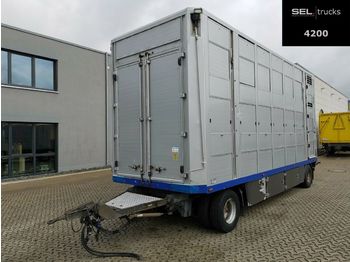 Pezzaioli Menke-Janzen / 3 Stock  - شاحنة نقل المواشي مقطورة
