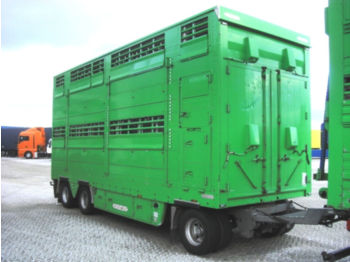Pezzaioli RBA31F / 3 Stock/ 3 Achsen / BPW Achsen  - شاحنة نقل المواشي مقطورة