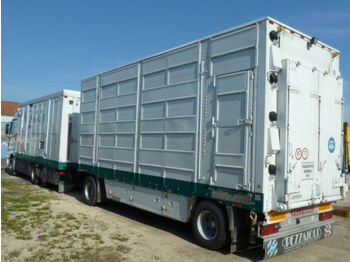 Pezzaioli RBA 22 - 4-Stock  - شاحنة نقل المواشي مقطورة