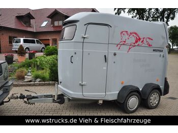 Westfalia Vollpoly 2 Pferde  - شاحنة نقل المواشي مقطورة