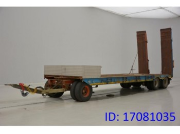GHEYSEN&VERPOORT LOWBED Drawbar trailer - عربة مسطحة منخفضة مقطورة