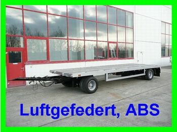 Goldhofer 2 Achs Tieflader  Jumbo  Anhänger, Luftgefedert, ABS - عربة مسطحة منخفضة مقطورة