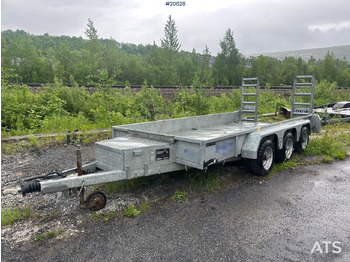 JPM Maskinhenger - عربة مسطحة منخفضة مقطورة