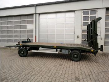 Kässbohrer 2 Achs Tieflader  Anhänger - عربة مسطحة منخفضة مقطورة