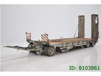  MOL Spring Susp. - عربة مسطحة منخفضة مقطورة