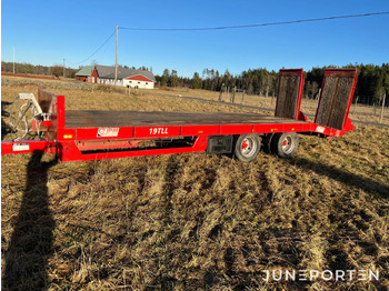 Maskintrailer JPM 19TLL - عربة مسطحة منخفضة مقطورة