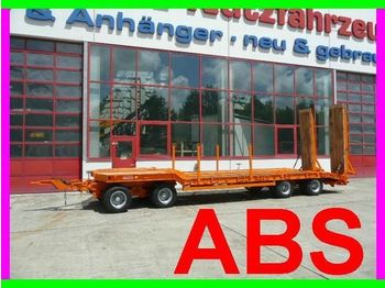 Möslein 4 Achs 40 t Tieflader mit ABS - عربة مسطحة منخفضة مقطورة