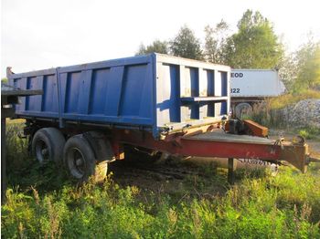 Kempf 2 axle trailer+scania  - قلابة مقطورة