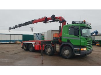 الشاسيه شاحنة SCANIA P380 8x2