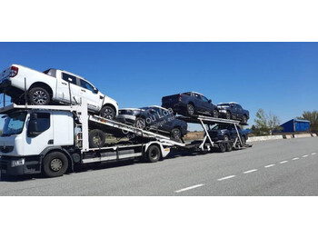 شاحنة نقل سيارات شاحنة RENAULT Premium 450