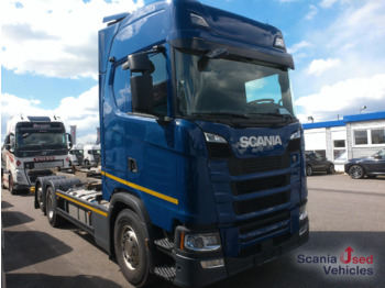 شاحنات الحاويات / جسم علوي قابل للتغيير شاحنة SCANIA S 450