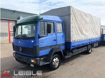 الشاحنات الصغيرة ستائر Mercedes-Benz 817 4x2*Blattfederung*6 Zylinder*