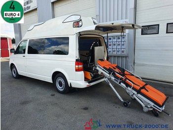 سيارة إسعاف Volkswagen T5 Krankentransport inkl Trage Rollstuhl Scheckh: صور 1